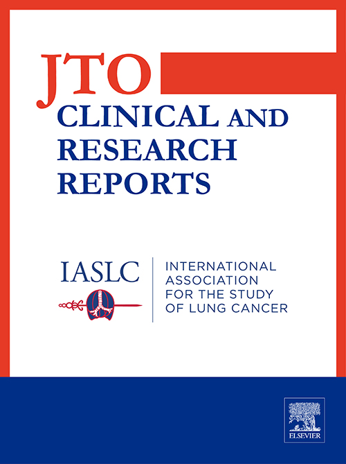 JTO Clinical and Research Reports,  July 2025, Volume 6, Issue 7 (CRR072025)